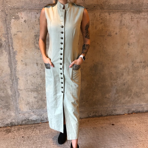 Betty Rubin  button down dress size 4 vintage - Picture 9 of 16